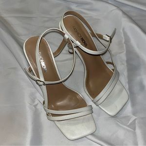Fashionova white heels